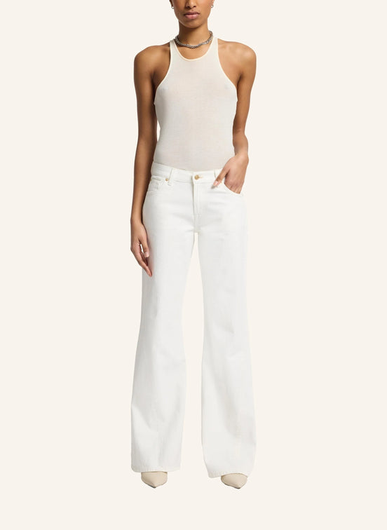 Yoinko-witte baggy jeans