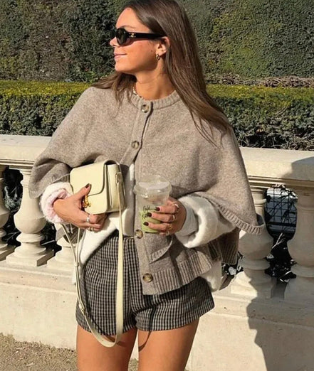Erana- Cape cardigan