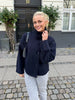 Short Funnel Neck Coat