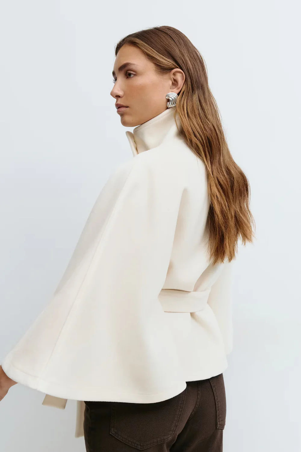 NordHaven - Belted Cape Jacket