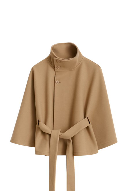 NordHaven - Belted Cape Jacket