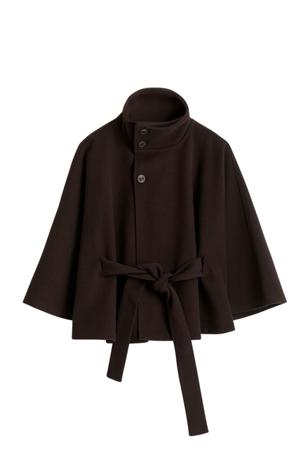 NordHaven - Belted Cape Jacket