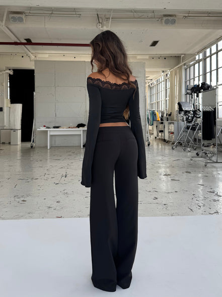 Luna™ | Off Shoulder Lace Top