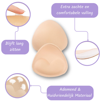GlowUp Pads - Push-Up (bra padding)