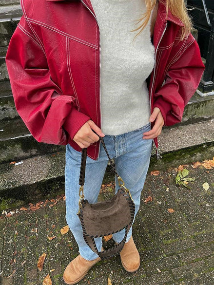 NAMO| Red Cherry Bomber Jack 🍒