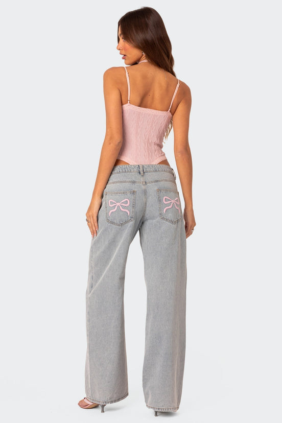 Nova™ - Bow Tie Jeans
