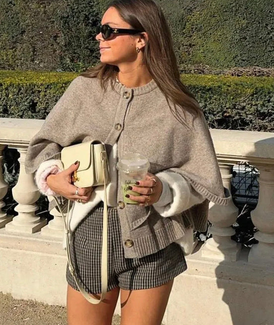 Erana- Cape cardigan
