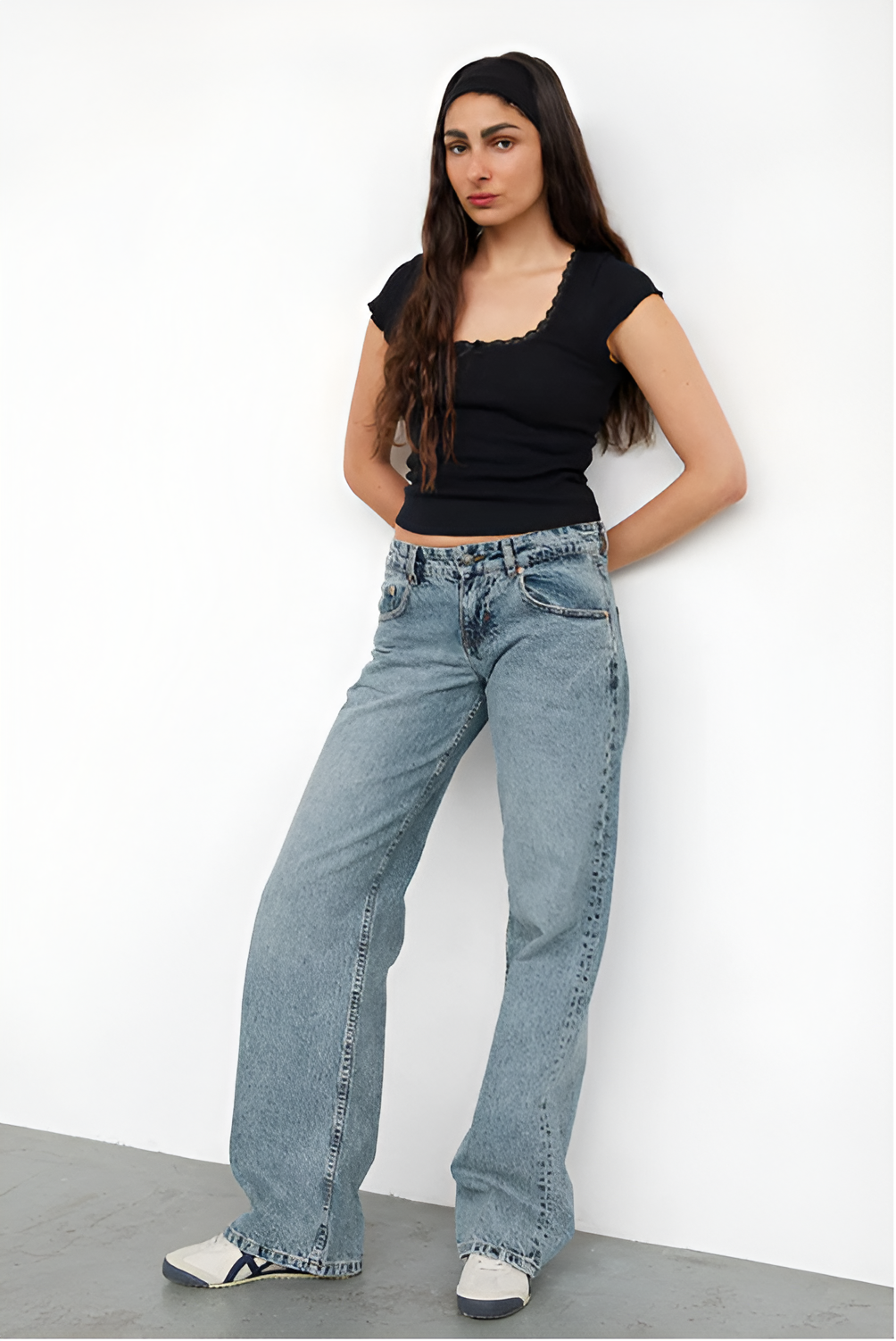 Jade - LOW-RISE JEANS