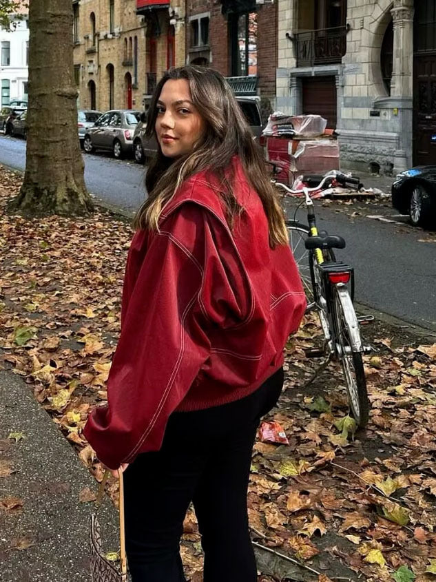 NAMO| Red Cherry Bomber Jack 🍒