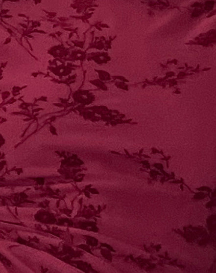 Sevila lange mouwen mini jurk-Bloemen