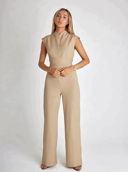 Chique Wide-Leg Jumpsuit