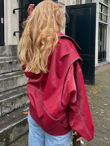 NAMO| Red Cherry Bomber Jack 🍒